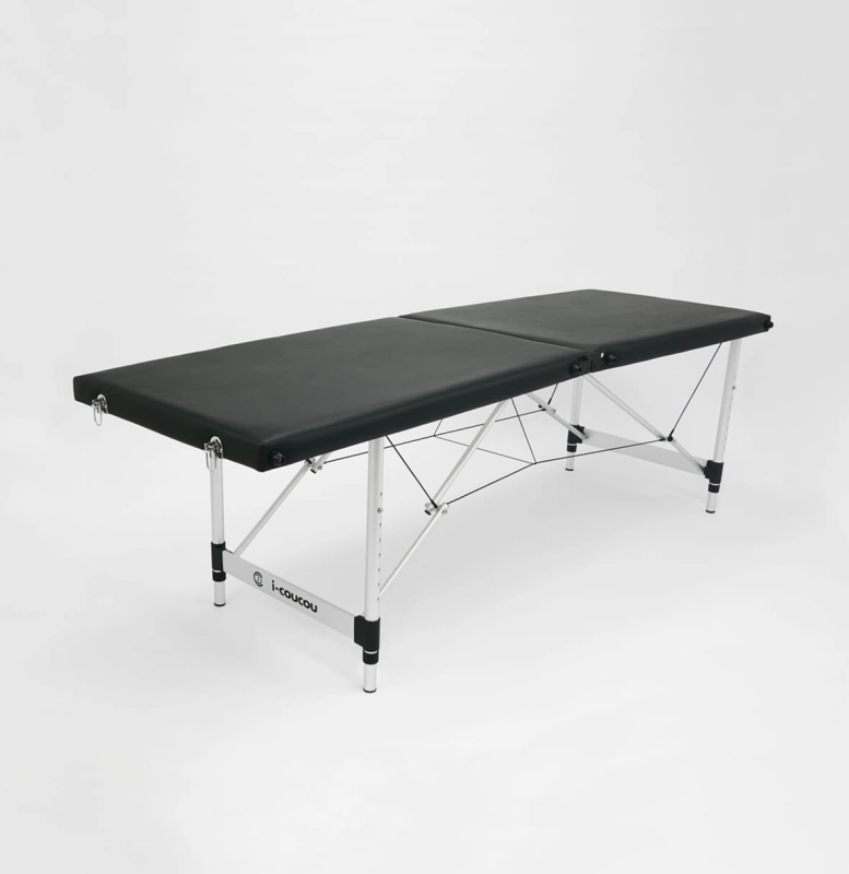 System regulacji wysokości fast-lock w łóżku kosmetycznym Space SLIM 70cm