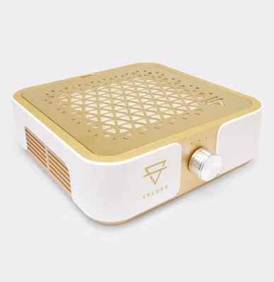Pochłaniacz pyłu manicure nablatowy V1 60W ZŁOTY