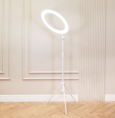 Lampa kosmetyczna LUNA RING 2.0 BIAŁA