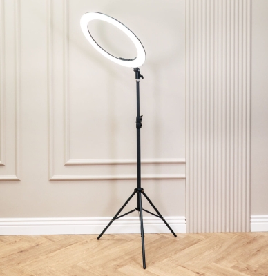 Lampa kosmetyczna LUNA RING 2.0 CZARNA