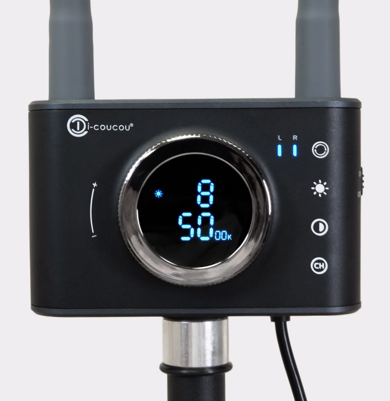 Pilot zdalnego sterowania i mały pilot Bluetooth do lampy kosmetycznej Duo Studio