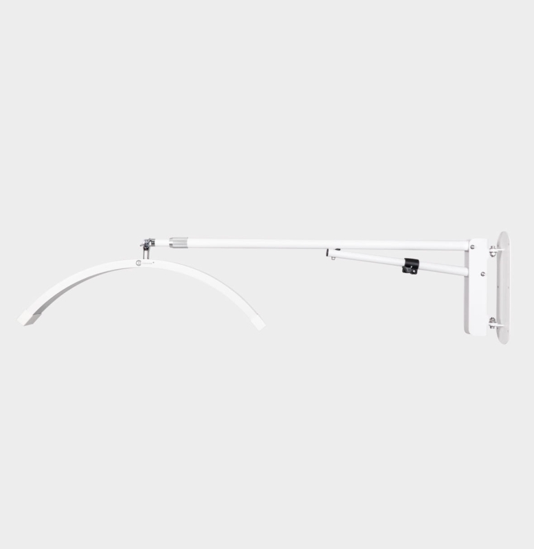 POL Moon WALL biała lampa kosmetyczna ścienna z głowicą Multiangle
