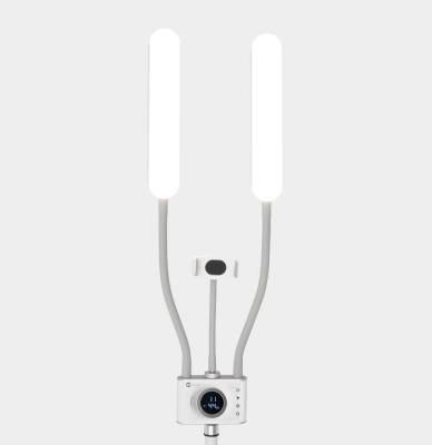 Duo Studio dwuramienna lampa kosmetyczna BIAŁA