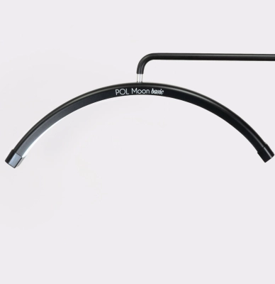 POL Moon BASIC lampa kosmetyczna do przedłużania rzęs czarna