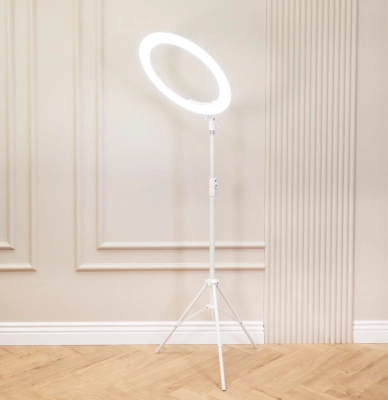 Lampa kosmetyczna LUNA RING 2.0 BIAŁA (Outlet 34.1)