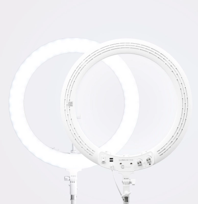 Lampa kosmetyczna LUNA RING 2.0 BIAŁA