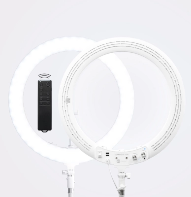 Lampa kosmetyczna LUNA RING 2.0 BIAŁA