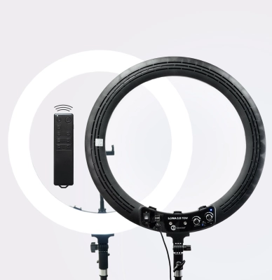 Lampa kosmetyczna LUNA RING 2.0 CZARNA