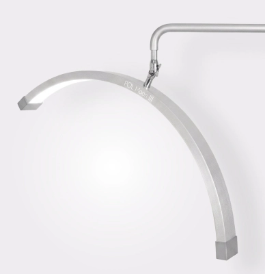 Lampa kosmetyczna do przedłużania rzęs POL Moon III Srebrny (outlet120)