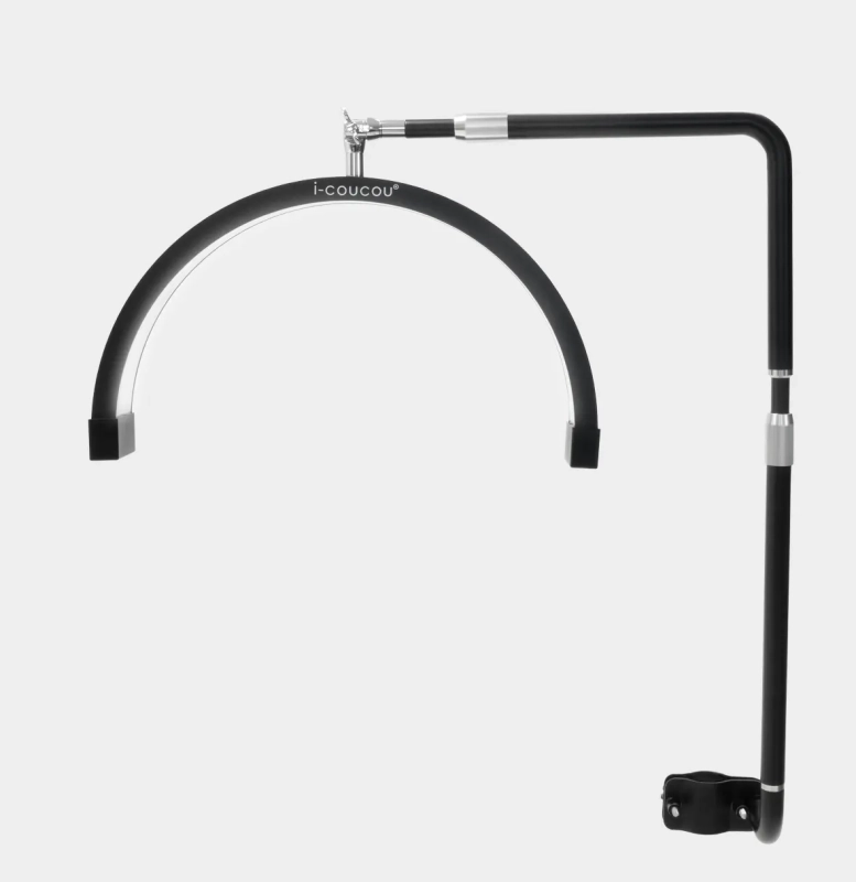 Lampa kosmetyczna POL Moon XS SILVER mocowana do łóżka