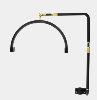 Lampa kosmetyczna POL Moon XS GOLD mocowana do łóżka