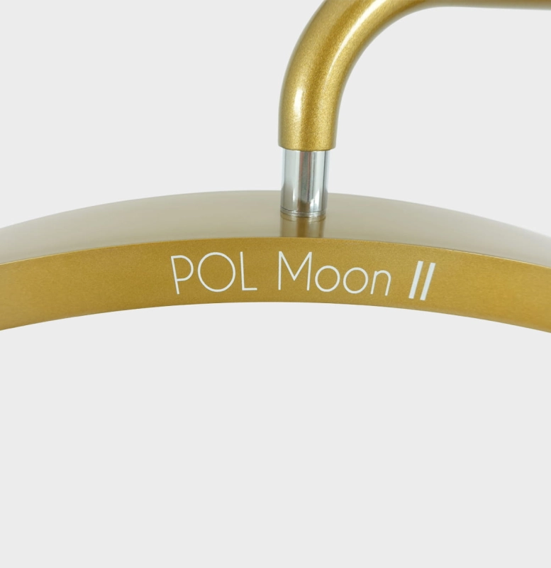 Zacisk regulacji wysokości lampy kosmetycznej POL Moon II GOLD bez narzędzi