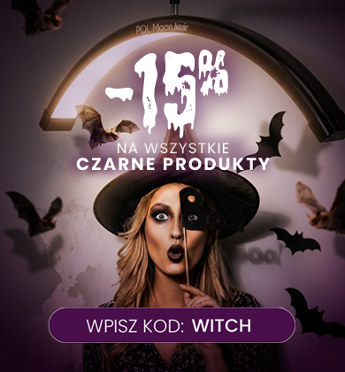 WITCH – 15% na czarne produkty z kodem WITCH