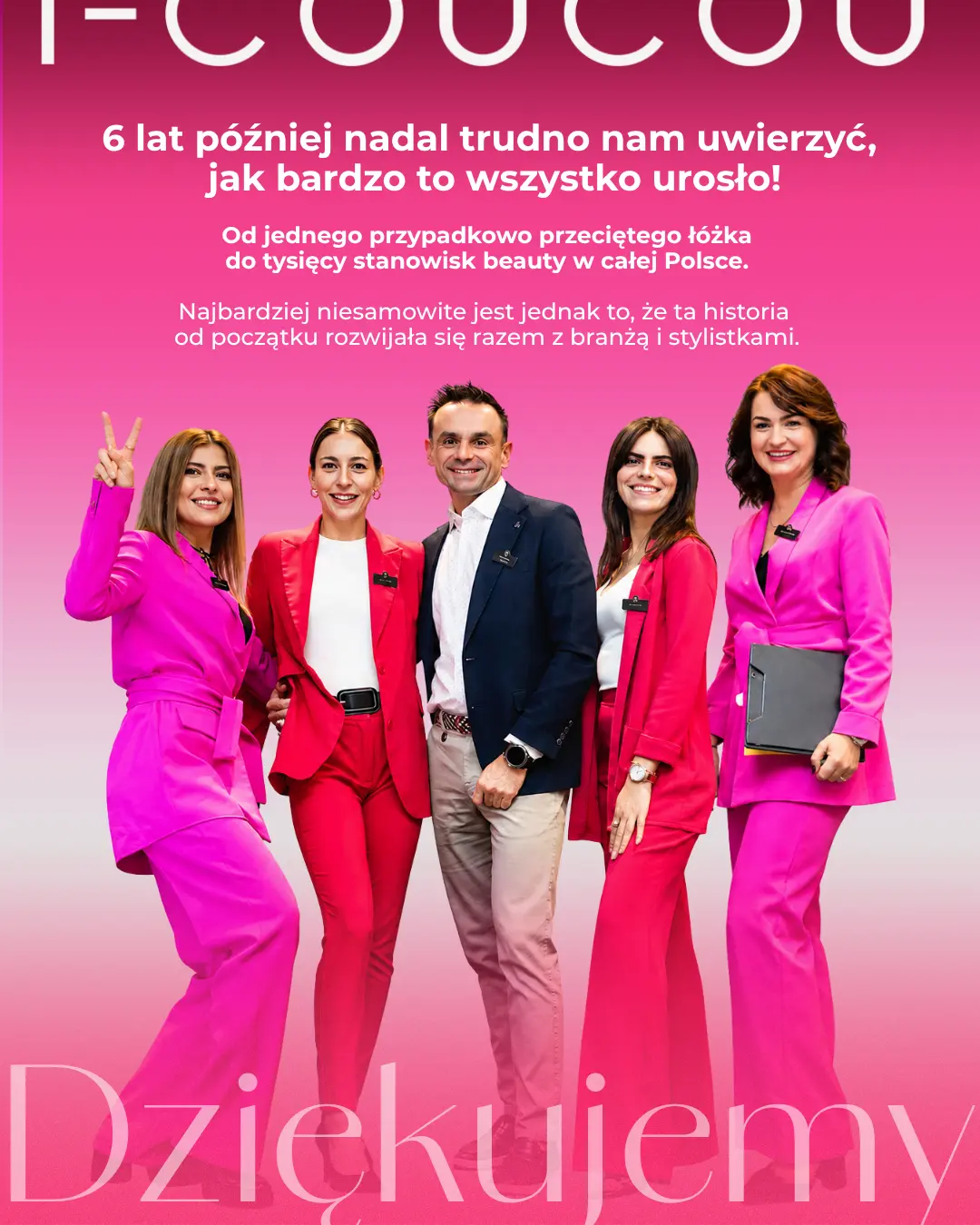 Rok 2019 – Agnieszka i Mariusz, założyciele i-coucou
