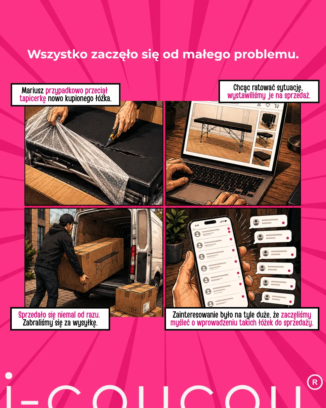 Zespół i-coucou sześć lat później – podziękowania dla stylistek