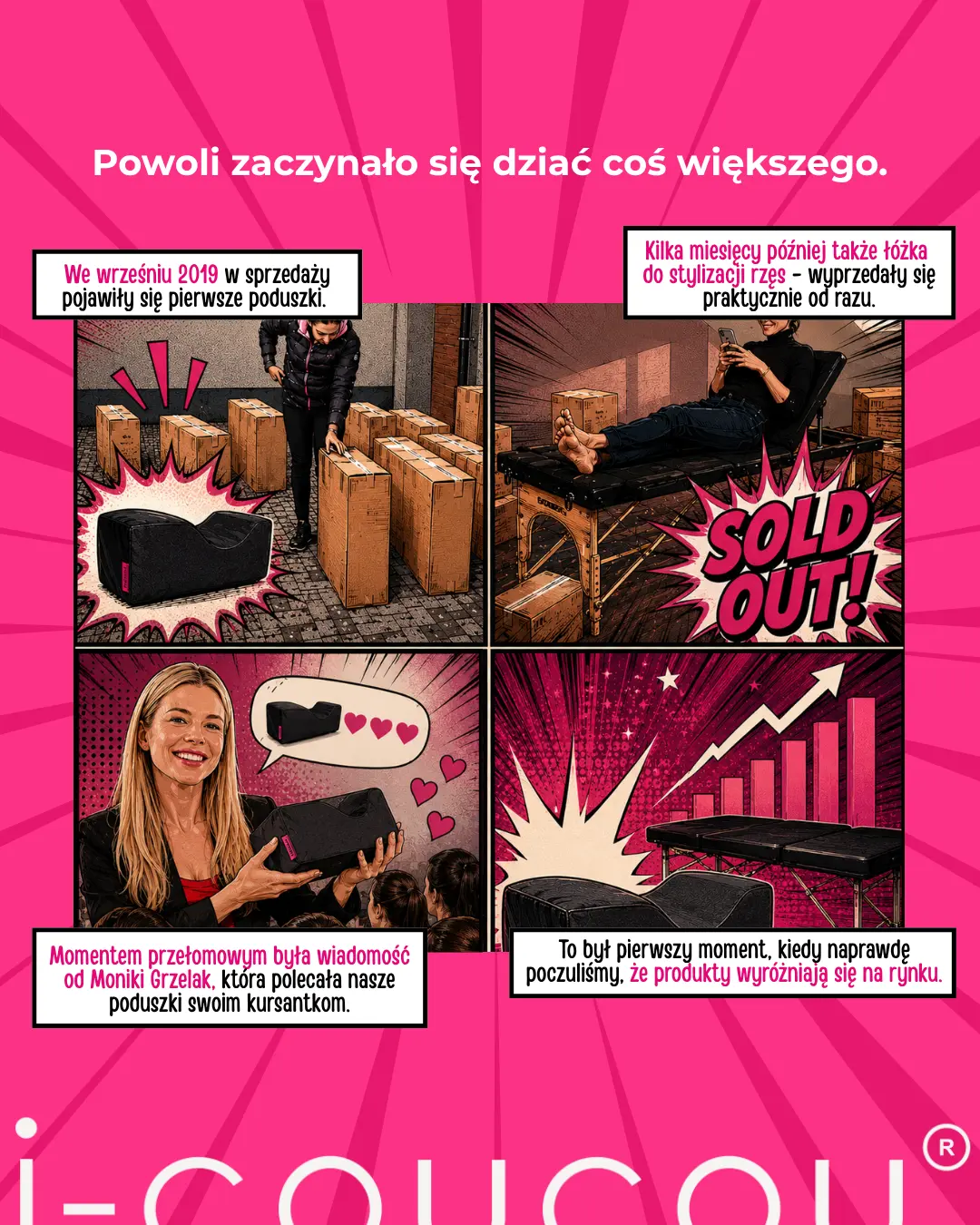 Rewolucja światła – stylistka przy lampie kosmetycznej i-coucou